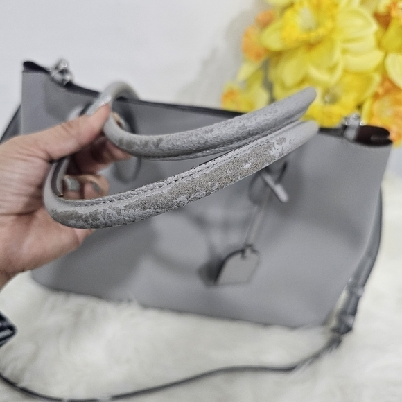 Kate Spade Eva top zip gray satchel - Picture 10 of 17